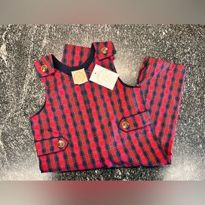 NWT The Beaufort Bonnet plaid Longall